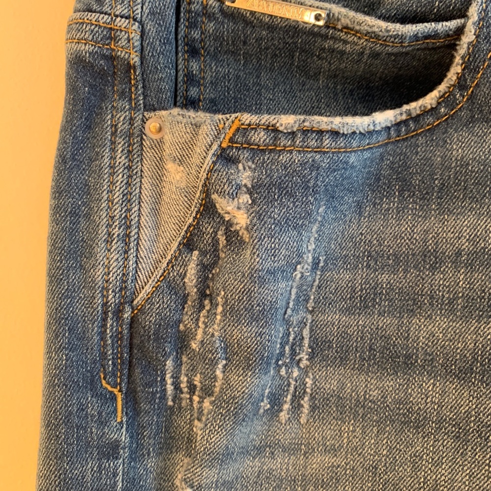 Zara Blue Ankle & Cropped Jeans - Picture 7 of 12